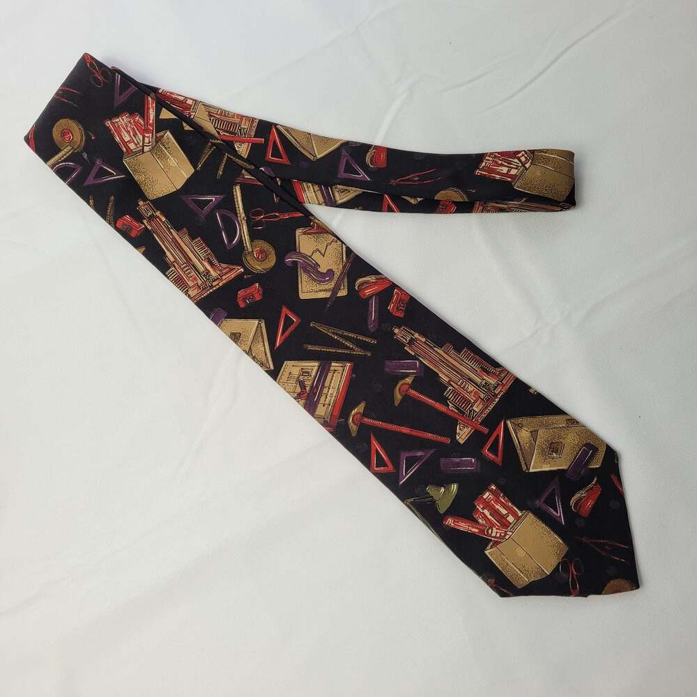 Draftsman/Engineer/Architect Silk Tie
